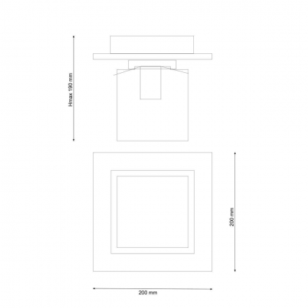 Потолочный светильник Lucia Tucci Natura 084.1