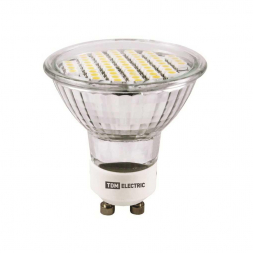 Лампа светодиодная TDM Electric GU10 3W 4000K матовая SQ0340-0027