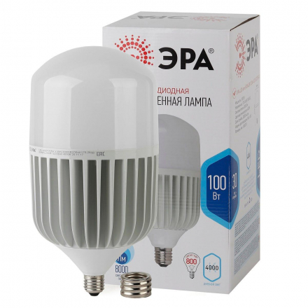 Лампа светодиодная ЭРА LED POWER T160-100W-4000-E27/E40 Б0056122
