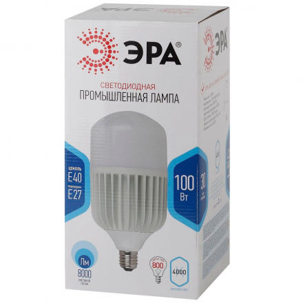 Лампа светодиодная ЭРА LED POWER T160-100W-4000-E27/E40 Б0056122
