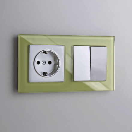 Рамка Werkel Favorit на 2 поста фисташковый WL01-Frame-02 4690389098604