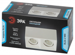 Накладной светильник ЭРА OL24-2 WH Б0054382