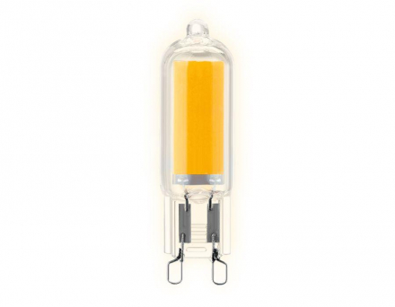 Лампа светодиодная филаментная Ambrella light G9 4W 3000K прозрачная 204531