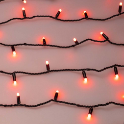 Уличная светодиодная гирлянда Ardecoled нить 230V разноцветная ARD-String-Classic-10000-Black-100Led-Milk-Live RGB-DMX 031746