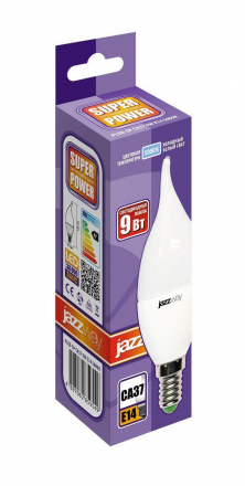 Лампа светодиодная Jazzway E14 9W 5000K матовая 2859549A