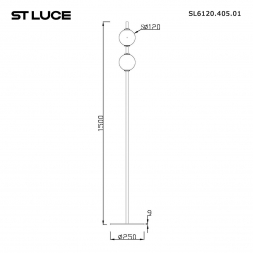 Торшер ST Luce Peek SL6120.405.01