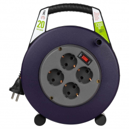 Удлинитель силовой ЭРА 4гн 20м б/з BPx-4-2x0,75-20m Б0052924