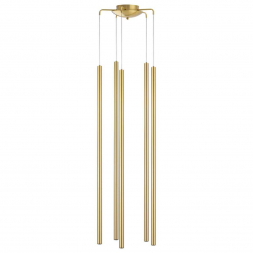 L5T747443 Люстра TUBO LED 25W 1600LM 25G ЗОЛОТО 4000K