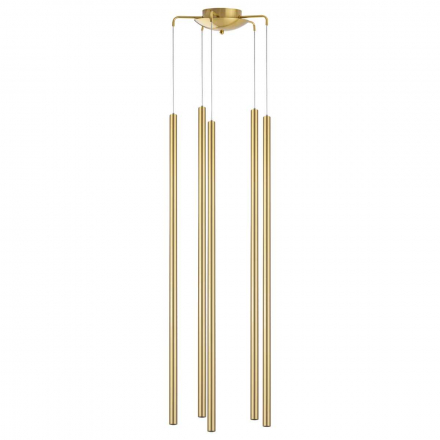 L5T747443 Люстра TUBO LED 25W 1600LM 25G ЗОЛОТО 4000K