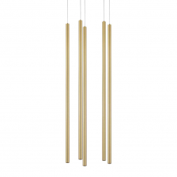 L5T747443 Люстра TUBO LED 25W 1600LM 25G ЗОЛОТО 4000K