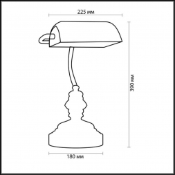 Настольная лампа Odeon Light Standing Tres 2224/1T