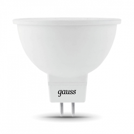 Лампа светодиодная Gauss GU5.3 7W 4100K матовая 101505207