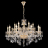 Подвесная люстра Crystal Lux MONICA SP10+5 GOLD