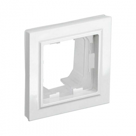 Рамка 1-постовая IEK Brite белая BR-M12-44-K01