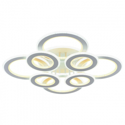 Потолочная светодиодная люстра Profit Light 8005/4+4 WHT