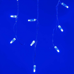 Уличная светодиодная гирлянда Ardecoled бахрома 230V синий ARD-Edge-Classic-2400X600-Clear-88Led-Std Blue 026006