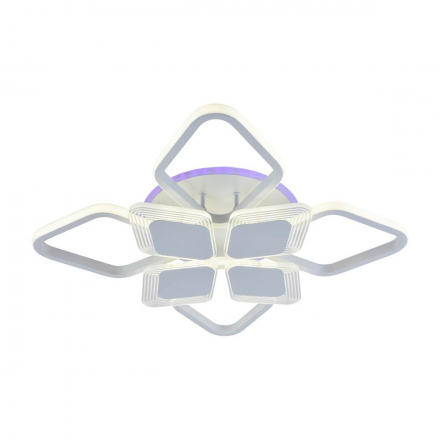 Потолочная светодиодная люстра Profit Light 5893/4+4A WHT
