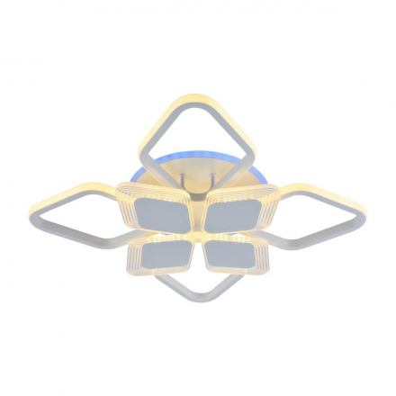 Потолочная светодиодная люстра Profit Light 5893/4+4A WHT