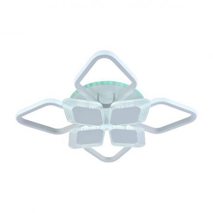 Потолочная светодиодная люстра Profit Light 5893/4+4A WHT
