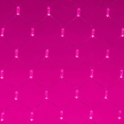 Уличная светодиодная гирлянда Ardecoled сеть 230V розовый ARD-Netlight-Classic-2000X1500-Clear-288Led Pink 024683