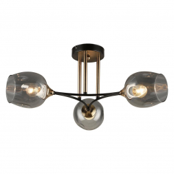 Потолочная люстра IMEX MD.4882-3-S COFFEE+FGD