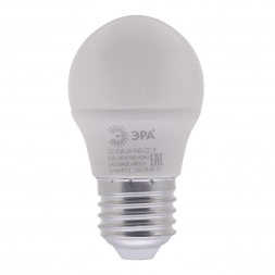 Лампа светодиодная ЭРА E27 6W 4000K матовая LED P45-6W-840-E27 R Б0049644