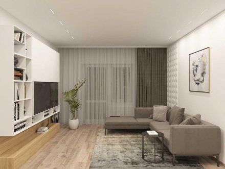 Трековый светодиодный светильник Denkirs Smart Grill DK8001-WH