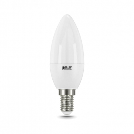 Лампа светодиодная Gauss E14 12W 3000K матовая 33112
