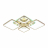 Потолочная светодиодная люстра Profit Light 1537/2+2 FGD
