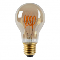 Лампа светодиодная диммируемая Lucide E27 5W 2200K дымчатая 49042/05/65
