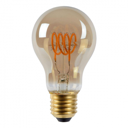 Лампа светодиодная диммируемая Lucide E27 5W 2200K дымчатая 49042/05/65