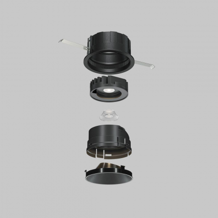 Декоративная рамка-отражатель Maytoni Technical Wise Ring057-10-B