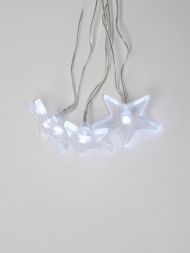 Светодиодная гирлянда Uniel звездочки 220V белый ULD-S0280-020/DTA White IP20 STARS 07920