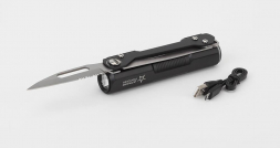 Ручной светодиодный фонарь ЭРА Армия России Кинжал аккумуляторный 128х33 600 лм MA-702 Б0036610