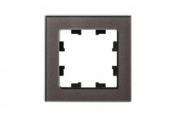 Рамка 1-постовая Schneider Electric AtlasDesign Nature мокко ATN320601