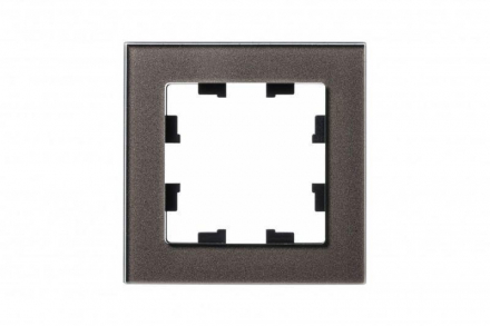 Рамка 1-постовая Schneider Electric AtlasDesign Nature мокко ATN320601