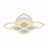 Потолочная светодиодная люстра Profit Light 5892/4+4B WHT