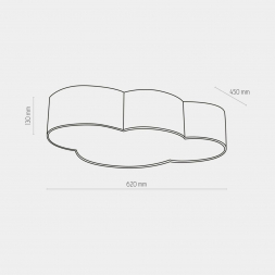 Потолочный светильник TK Lighting 1534 Cloud