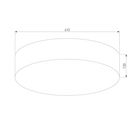 Потолочный светильник TK Lighting 1072 Rondo