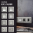 Рамка 4-постовая Vesta-Electric Exclusive Silver Metallic серебро FRM050401STA