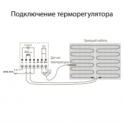 Терморегулятор Werkel электромеханический для теплого пола серебряный W1151106 4690389156021