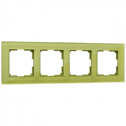 Рамка Werkel Favorit на 4 поста фисташковый WL01-Frame-04 4690389098666