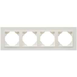 Рамка 4-постовая Efapel Logus 90 Animato лед/лед 90940 TEE