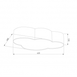 Потолочный светильник TK Lighting 1535 Cloud