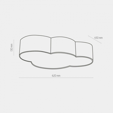 Потолочный светильник TK Lighting 1535 Cloud