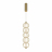 Подвесной светодиодный светильник Maytoni Golden Cage MOD216PL-L10G3K