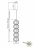 Подвесной светодиодный светильник Maytoni Golden Cage MOD216PL-L10G3K