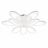 Потолочная светодиодная люстра Escada Ecla 10242/9Led