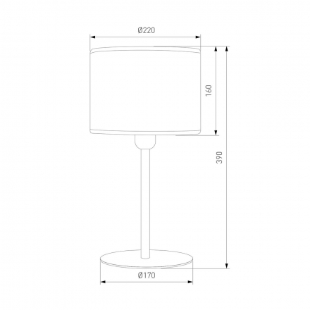 Настольная лампа TK Lighting 5552 Juta