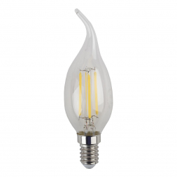 Лампа светодиодная филаментная ЭРА E14 9W 2700K прозрачная F-LED BXS-9W-827-E14 Б0047003